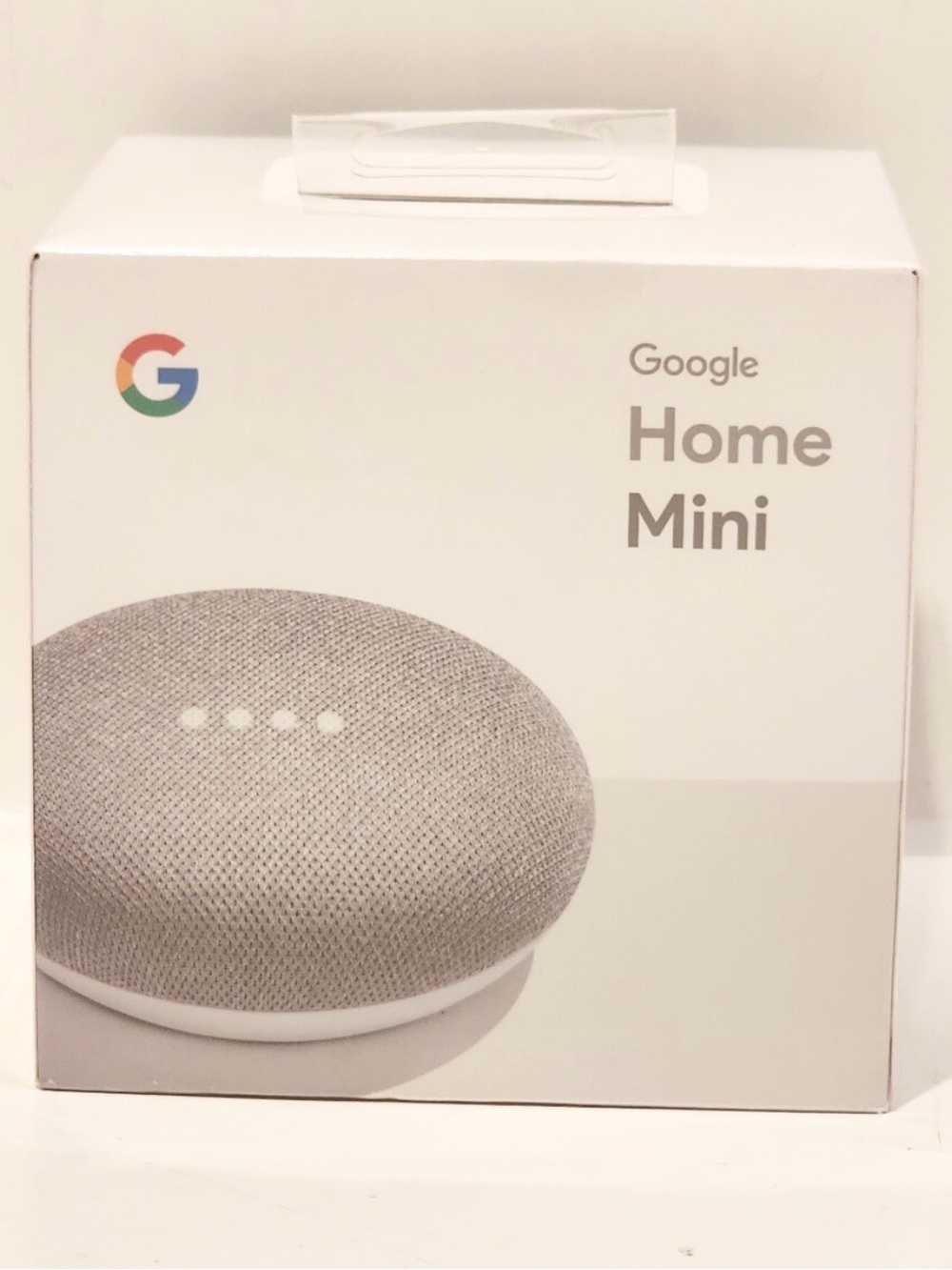 NEW Google Home Mini in chalk smart speaker AI assistant hands-free sealed NIB